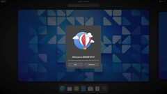 Ekran powitalny GNOME 47 Beta (Źródło obrazu: GNOME Discourse)