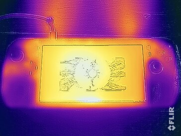 Test naprężeń temperatury powierzchni (przód)