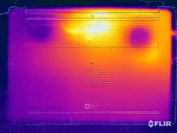 Test naprężeń temperatury powierzchni (dół)