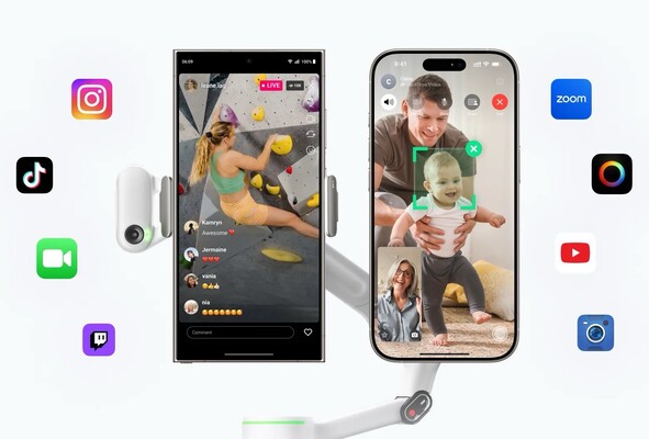 Flow 2 Pro może być teraz używany z telefonami Android i aplikacjami innych firm (źródło obrazu: Insta360)