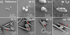 Fragmenty plastiku w wodzie (źródło obrazu: Environmental Science &amp;amp; Technology Letters via ScienceAlert)