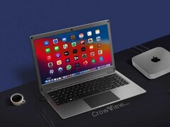 CrowView Note zamienia smartfon lub SBC w laptopa. (Źródło obrazu: Elecrow)