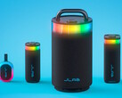 Głośniki Bluetooth z serii JLab Party są wyposażone w efekty świetlne RGB, odporność na zachlapania i konfigurowalny dźwięk. (Źródło obrazu: JLab)