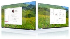 Tuxedo OS 20250115 uruchamia się z KDE 6.2.5 i Vim 9.1 (Źródło obrazu: Tuxedo Computers)