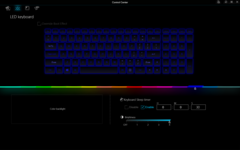 Ustawienia klawiatury RGB